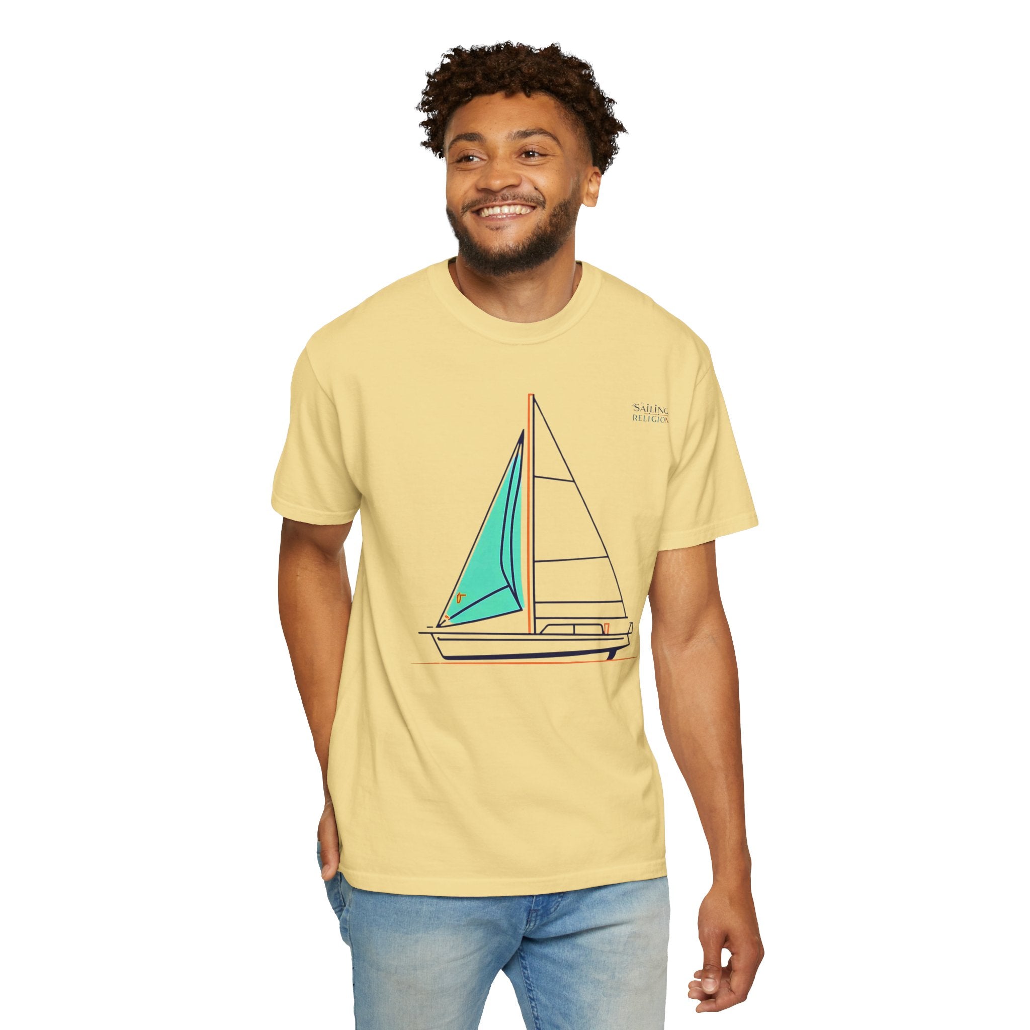 Sailing Religion single line designs collection Unisex T-shirt