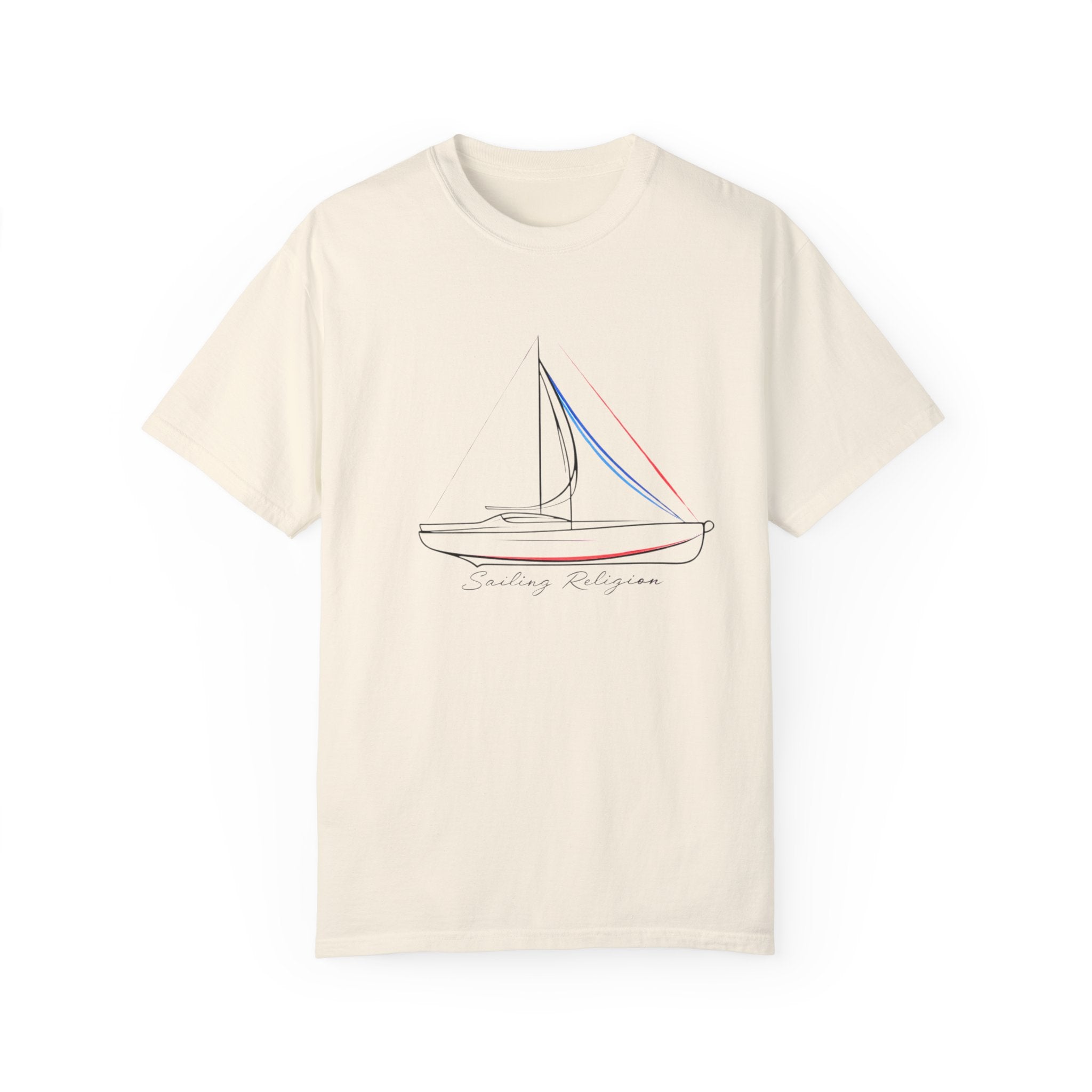 Sailing Religion single line designs collection Unisex T-shirt