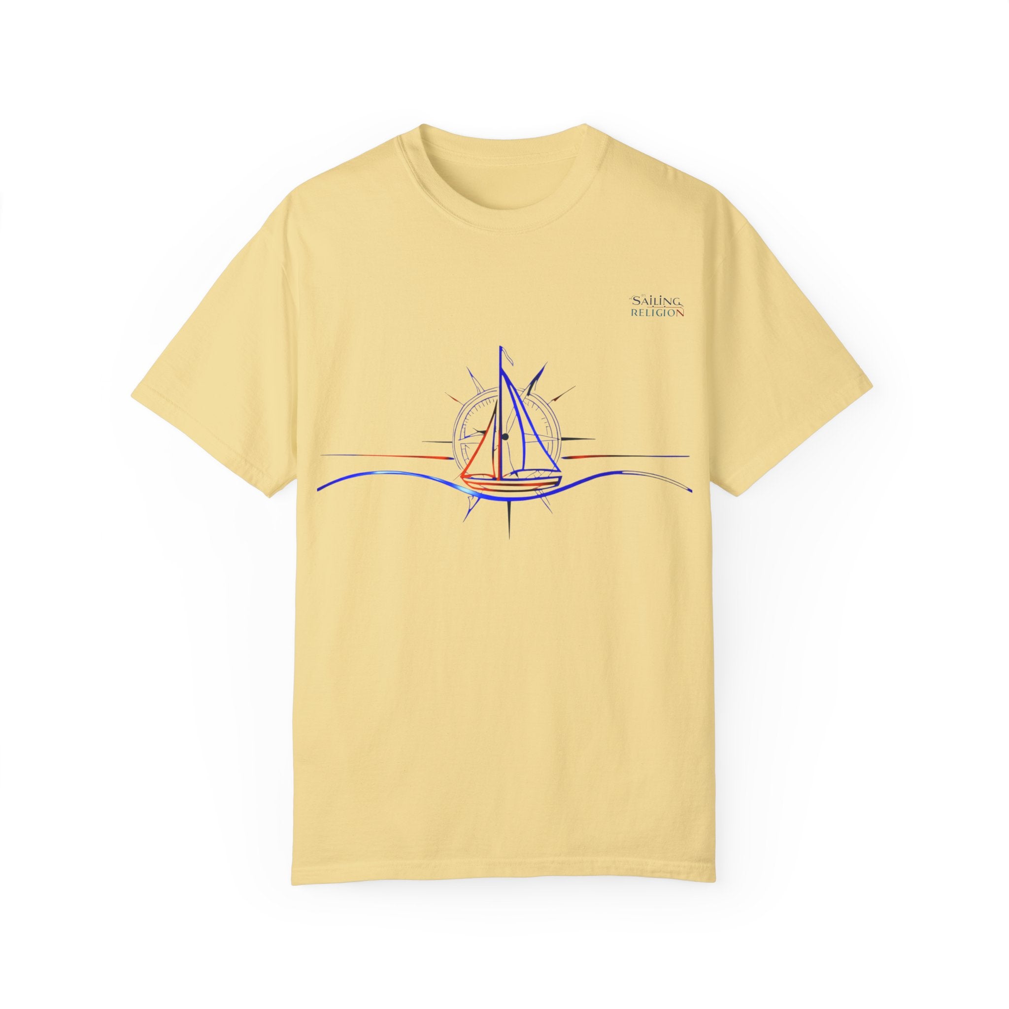 Sailing Religion single line collection designs Unisex Garment T-shirt