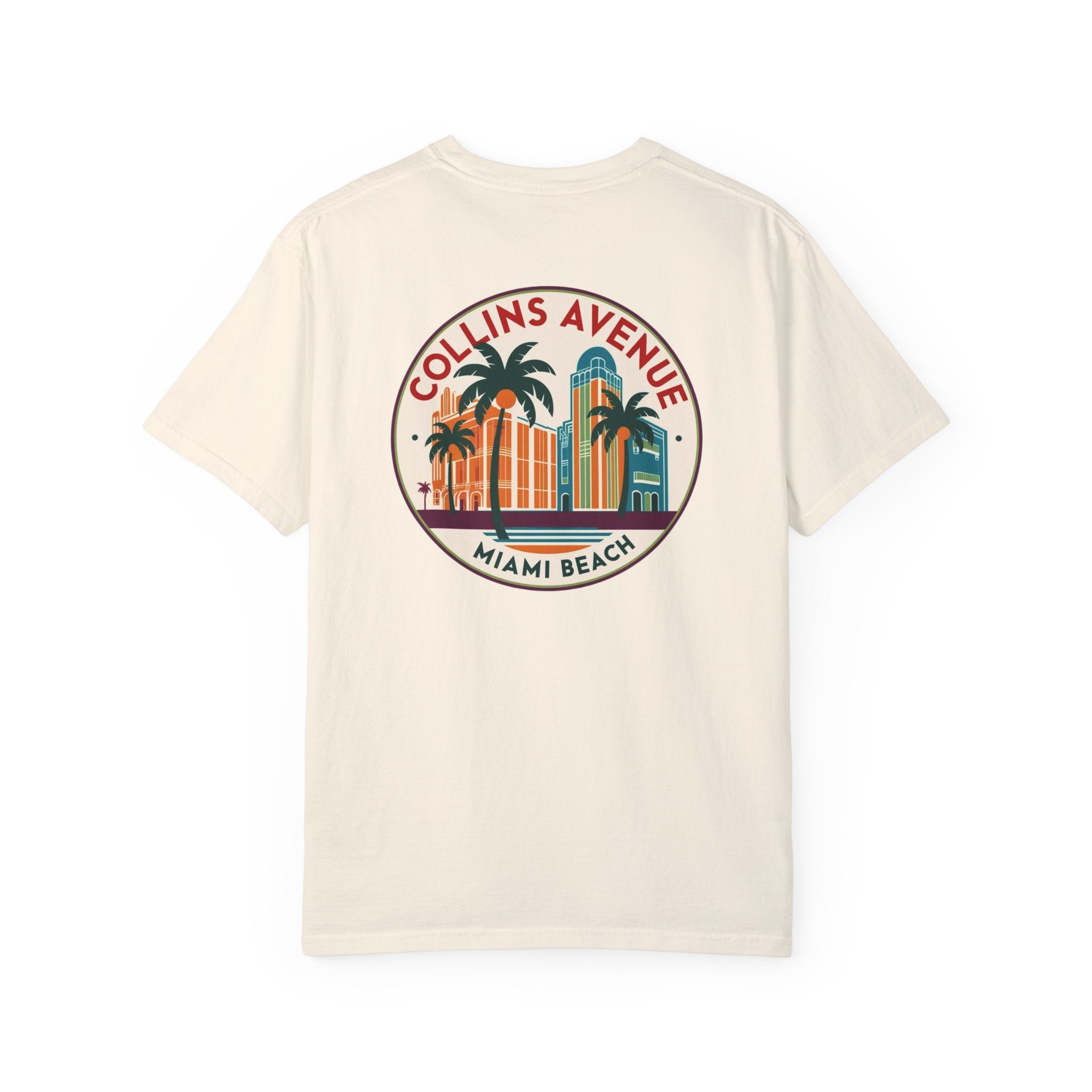 Sailing Religion Miami Beach vibes collection Unisex Garment-Dyed Tee