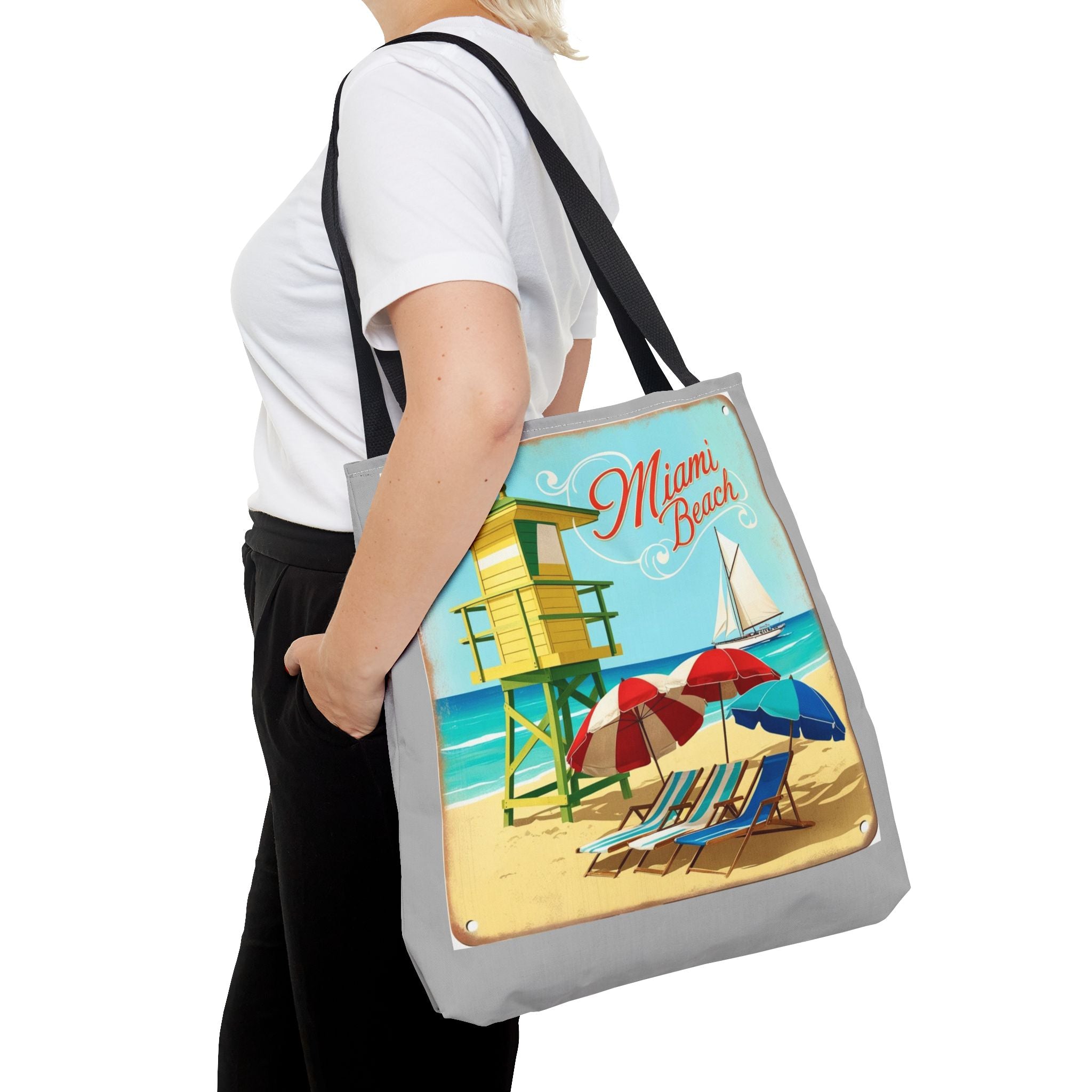 Miami Beach Bag - Perfect for Beach Lovers & Sailors
