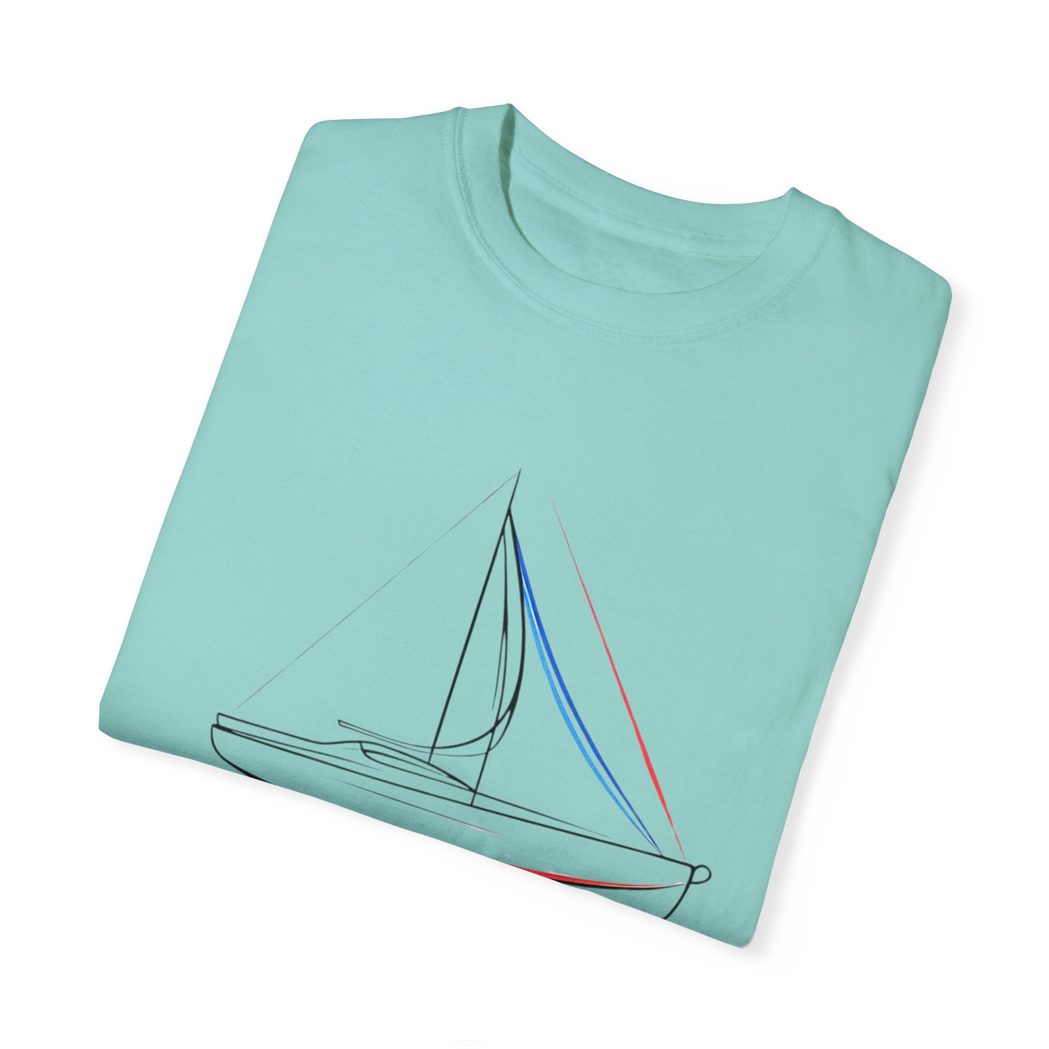 Sailing Religion single line designs collection Unisex T-shirt