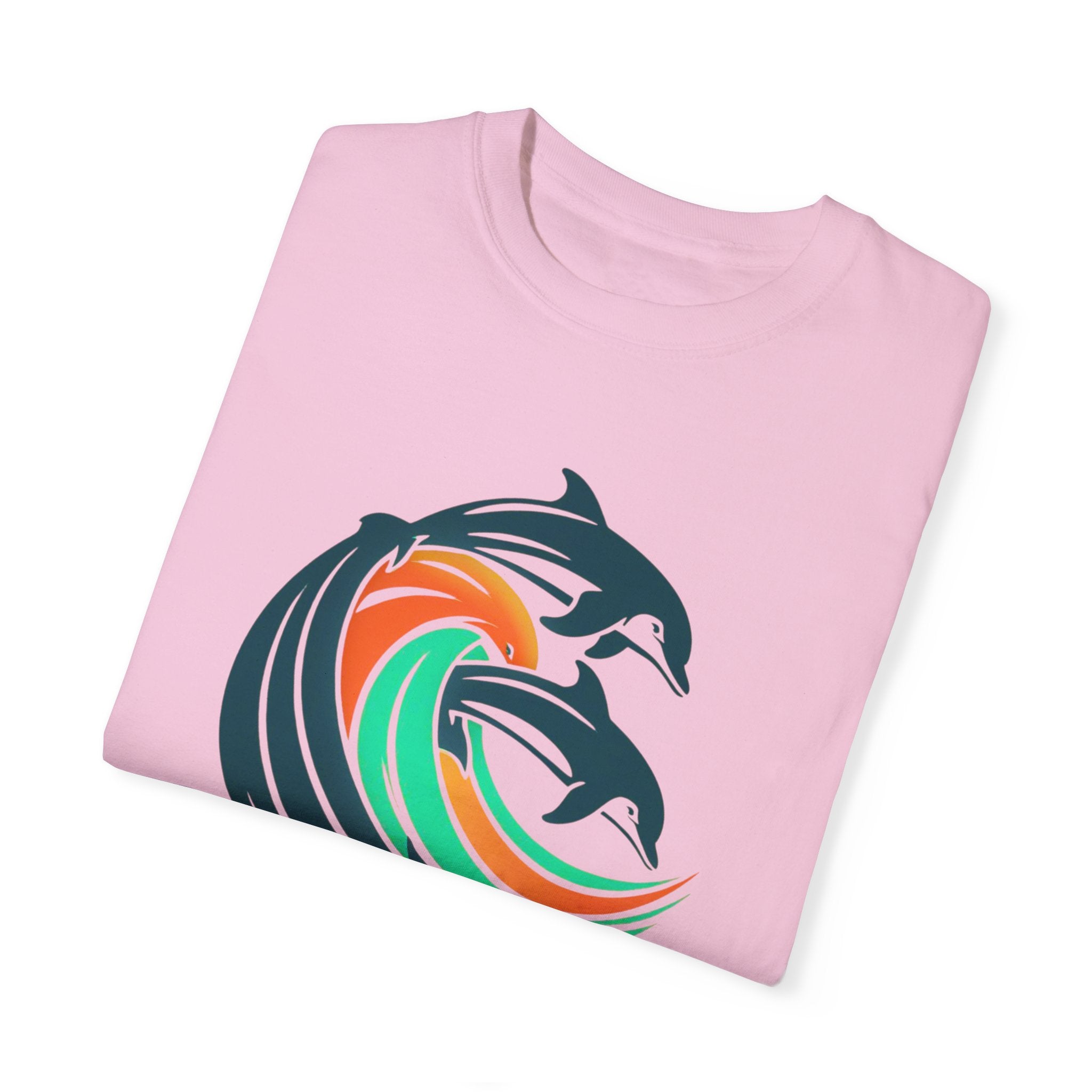 Sailing Religion dolphin Unisex Garment-Dyed T-shirt