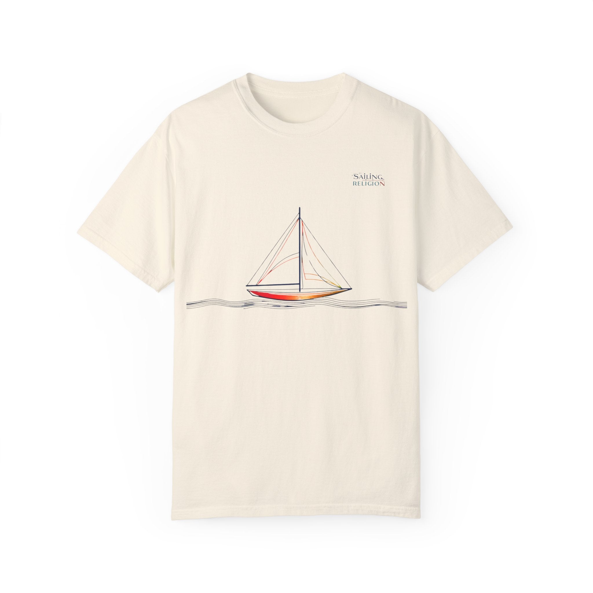 Sailing Religion single line collection unisex T-shirt