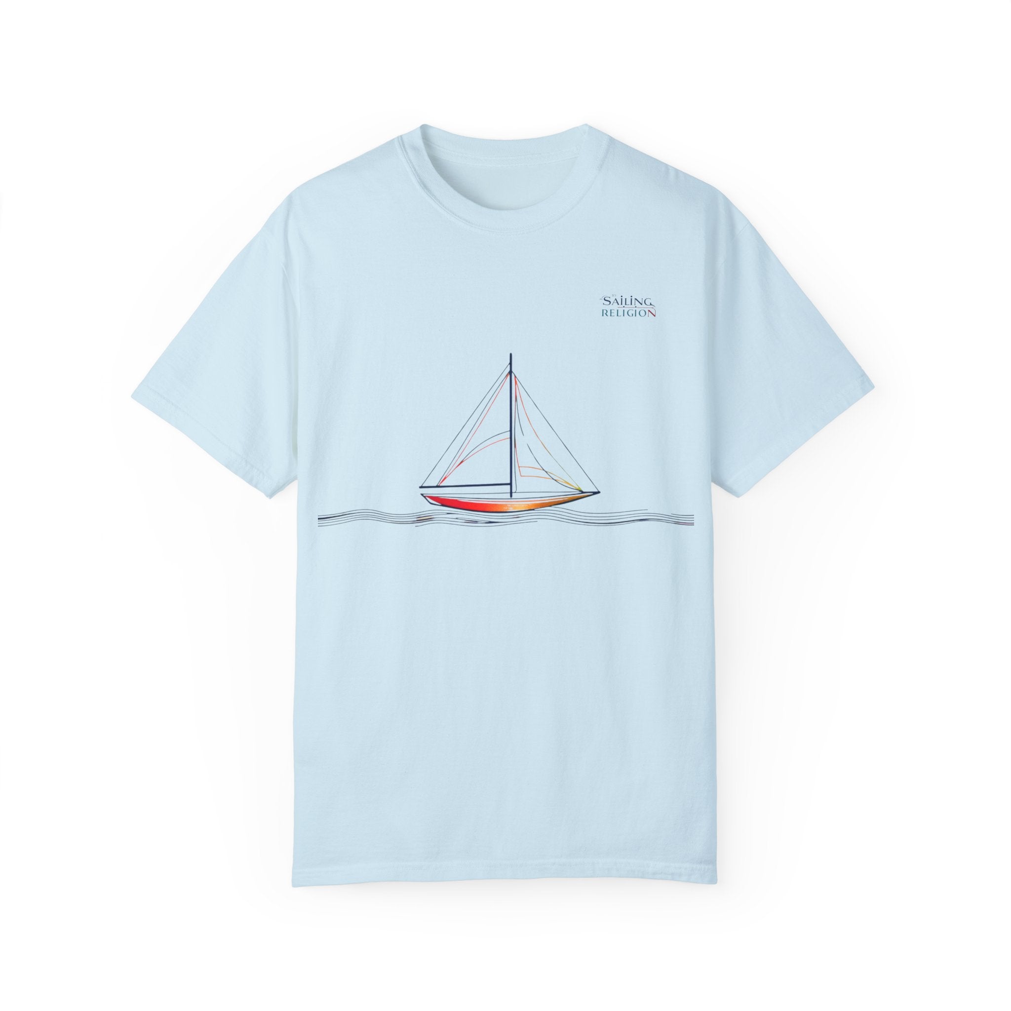 Sailing Religion single line collection unisex T-shirt