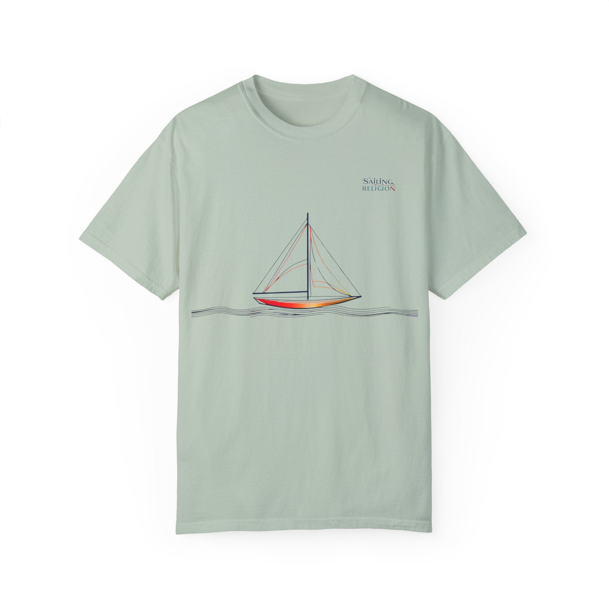 Sailing Religion single line collection unisex T-shirt