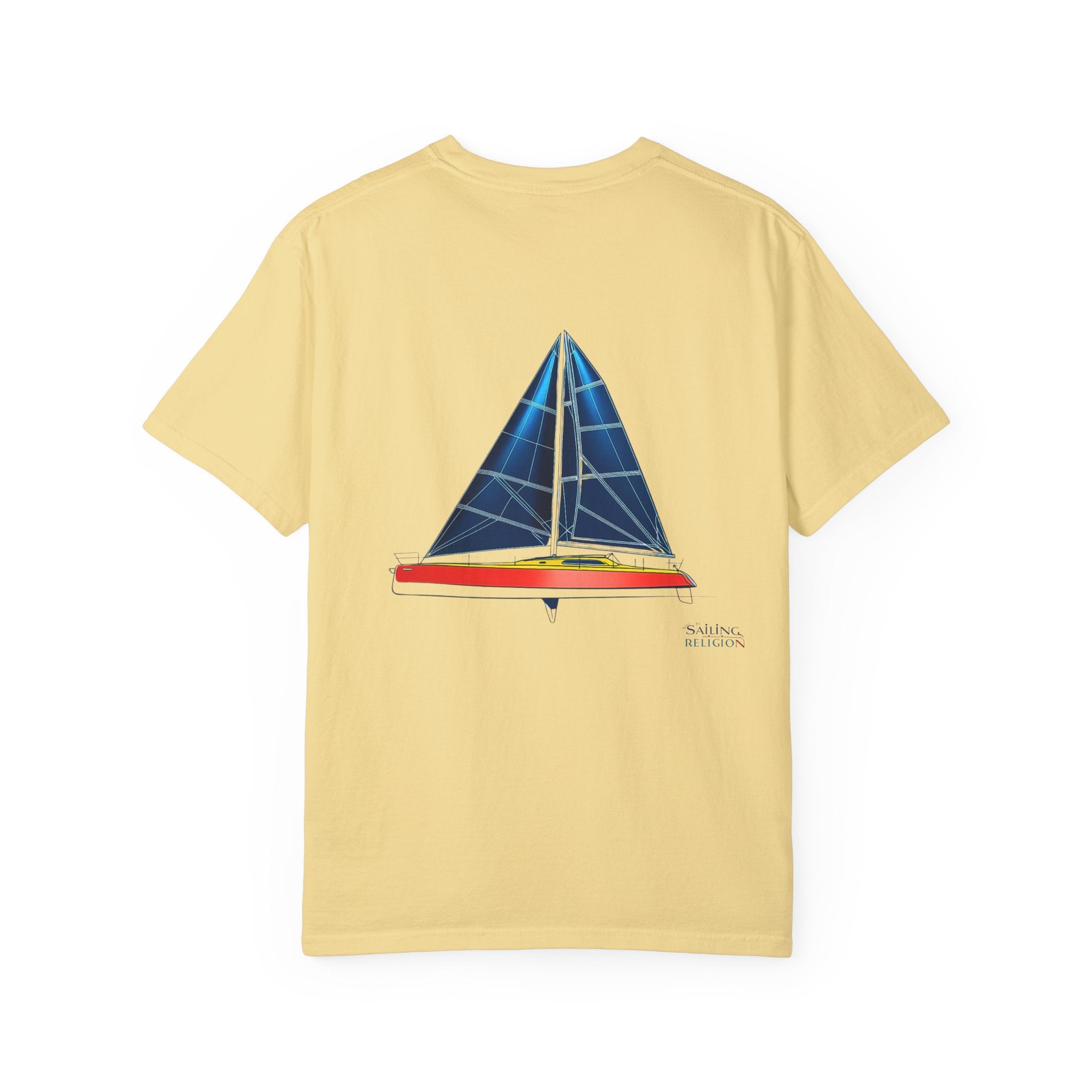 Sailing Religion single line designs Unisex T-shirt