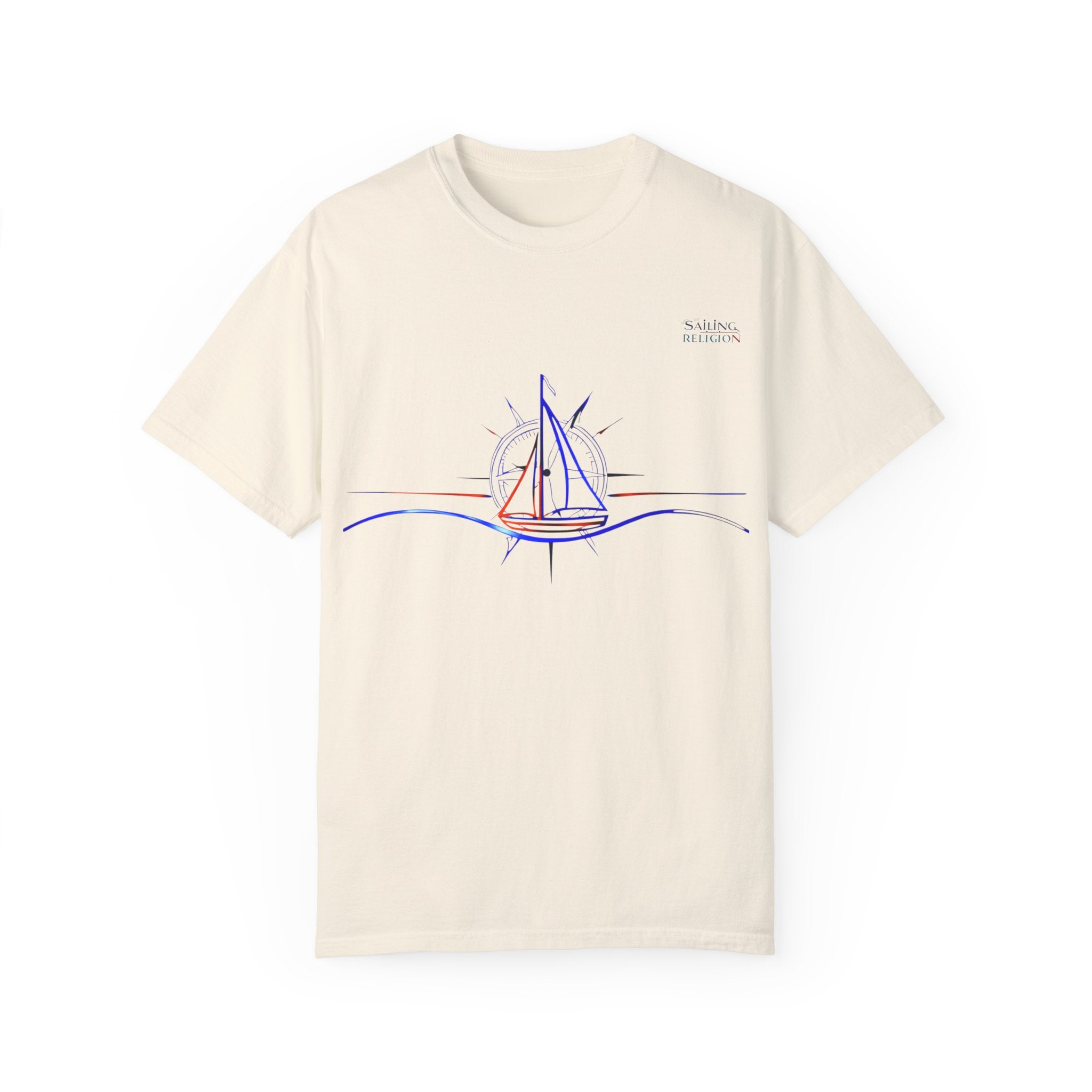 Sailing Religion single line collection designs Unisex Garment T-shirt