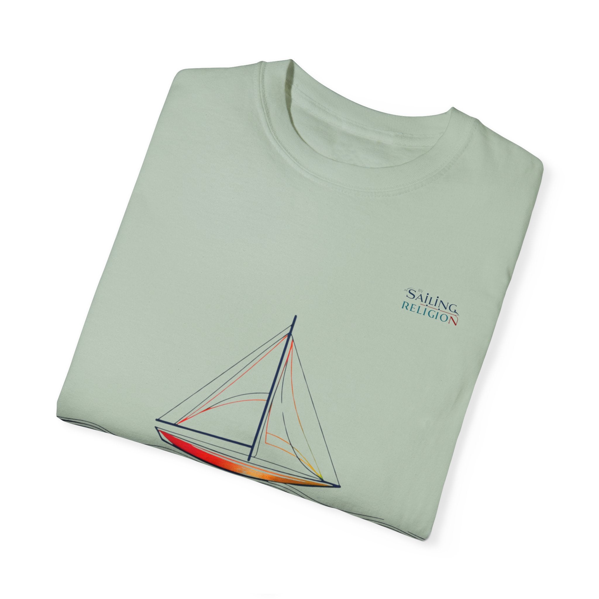 Sailing Religion single line collection unisex T-shirt
