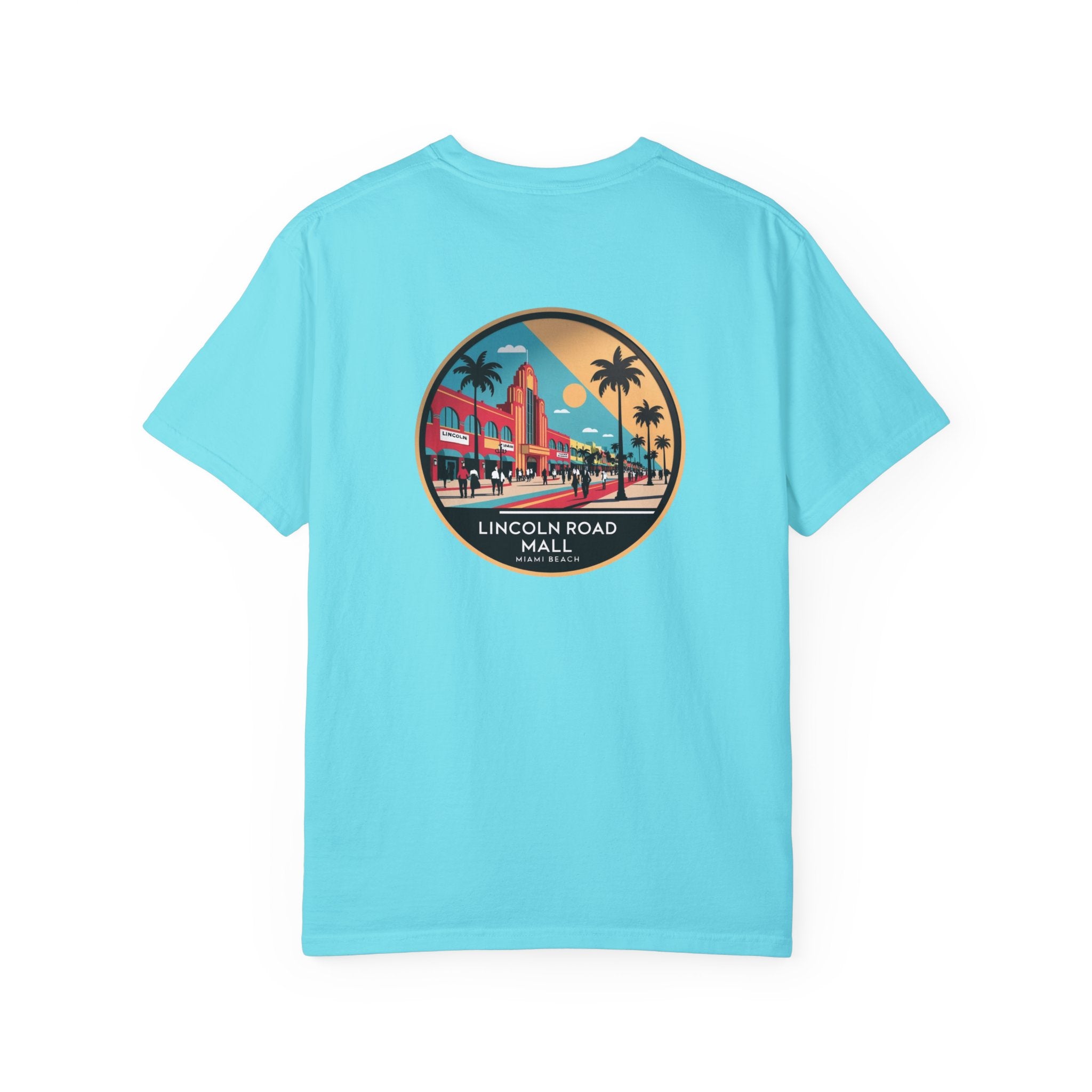 Sailing Religion Miami beach vibes Lincoln Road Mall Graphic Unisex Garment-Dyed T-Shirt