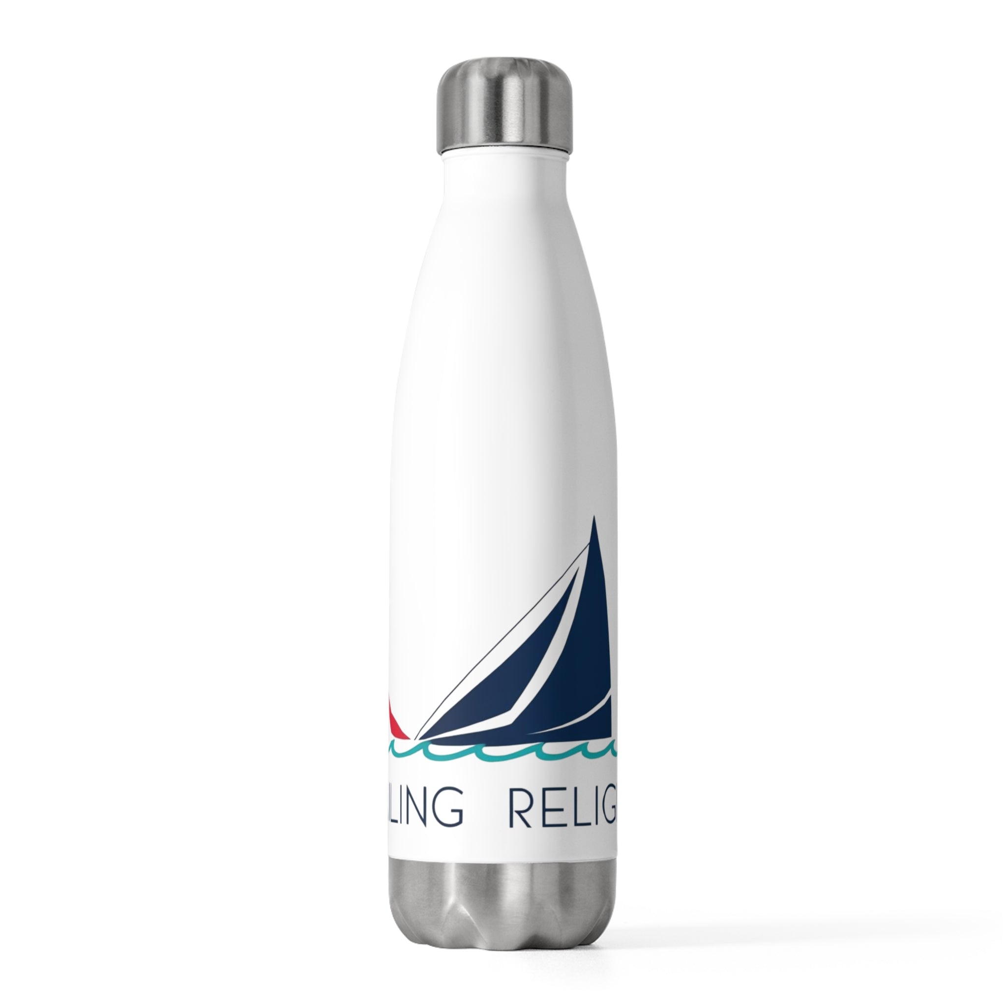 Sailing Religion Insulated Bottle - 20oz Water Bottle for Adventurers and Sailors