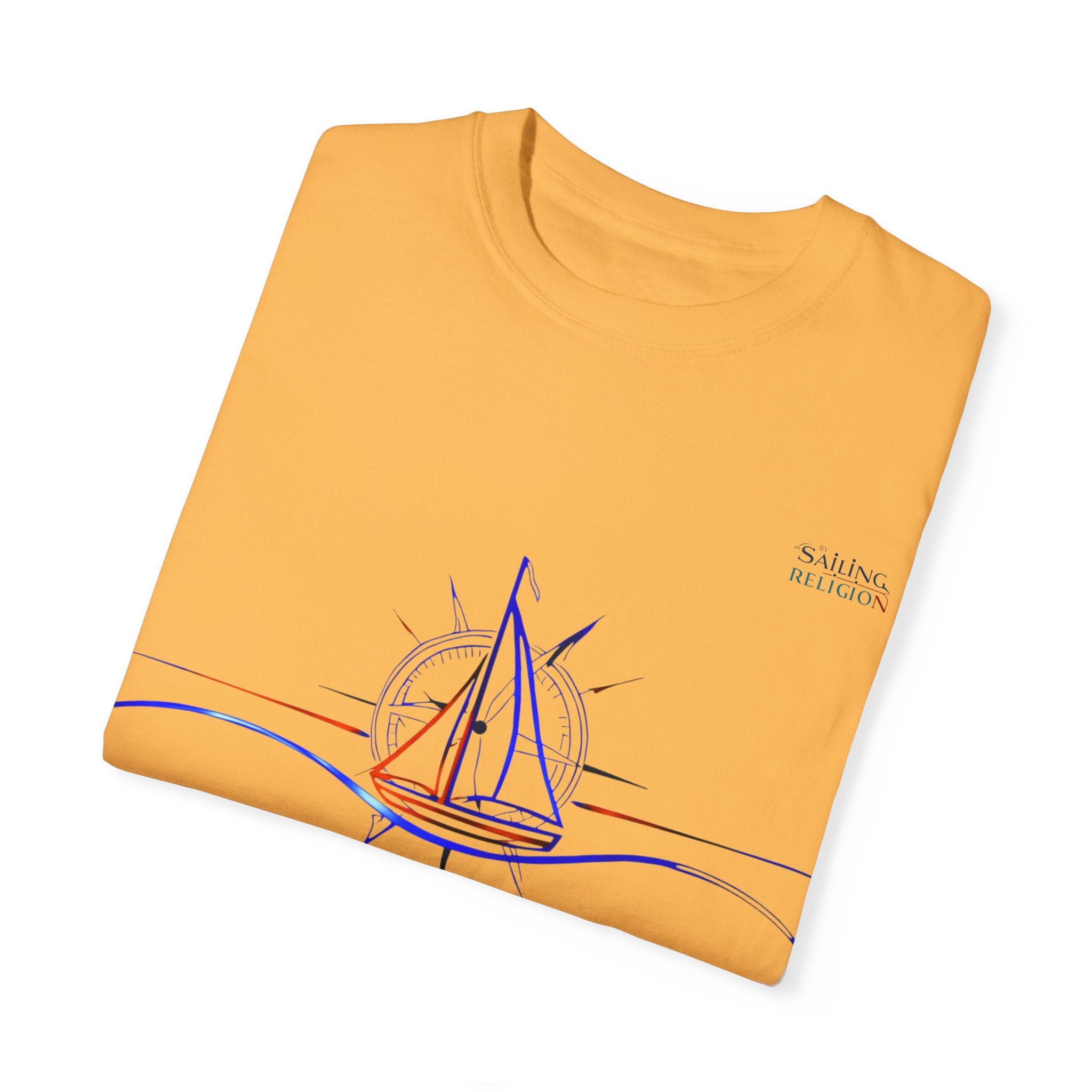 Sailing Religion single line collection designs Unisex Garment T-shirt