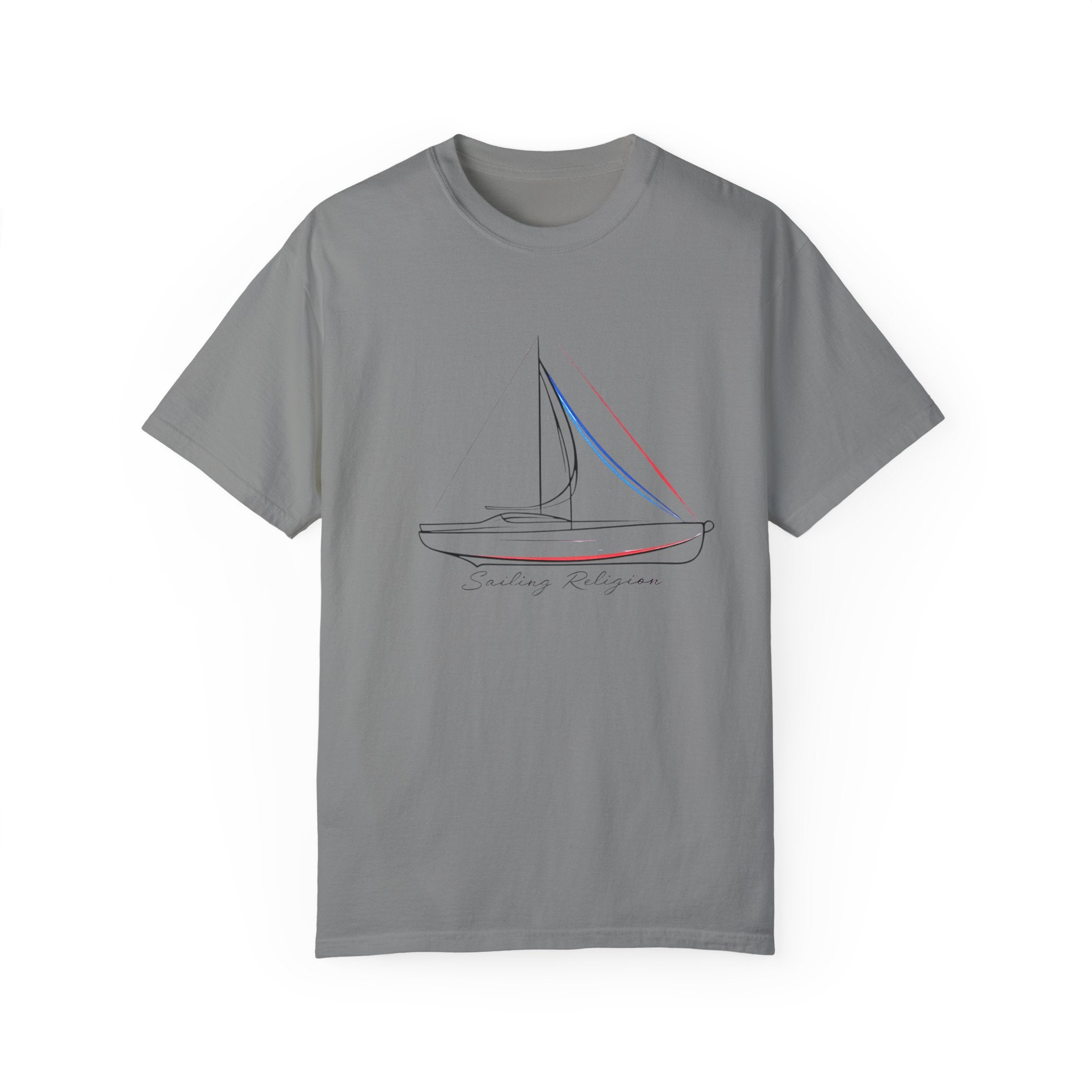 Sailing Religion single line designs collection Unisex T-shirt