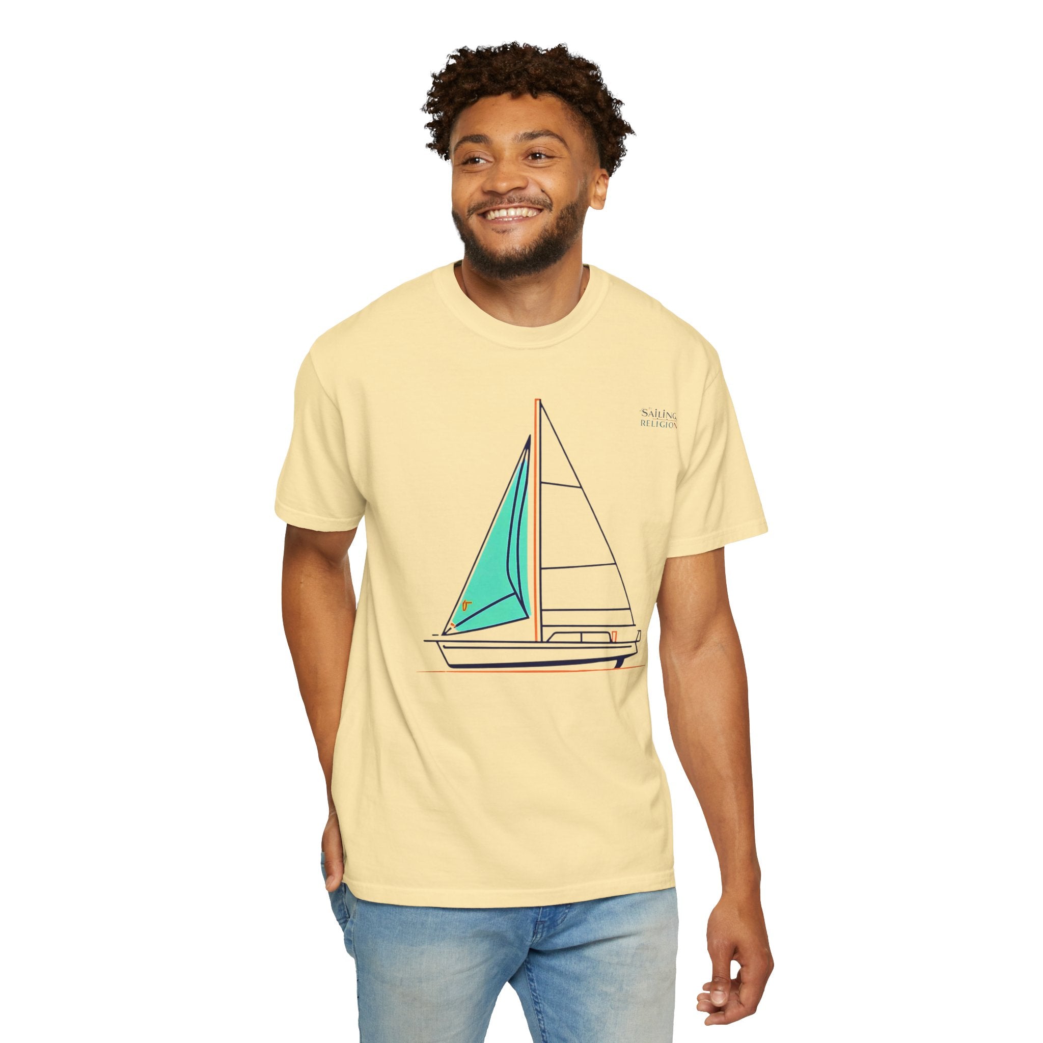 Sailing Religion single line designs collection Unisex T-shirt
