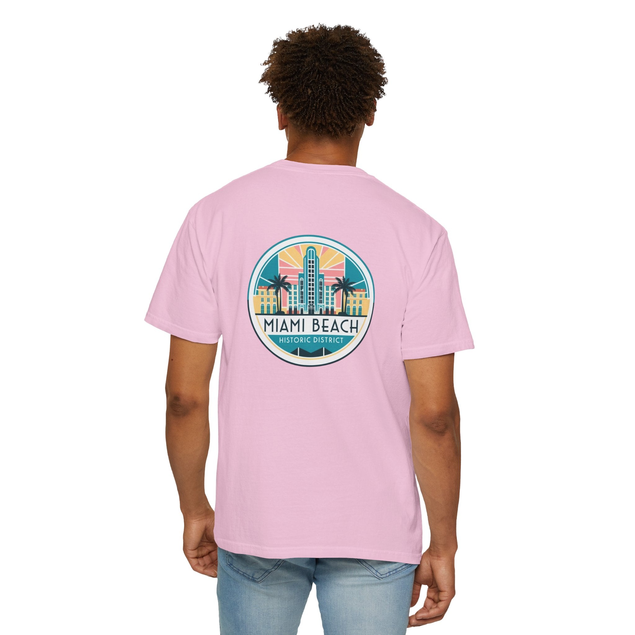 Sailing Religion Miami beach Vibes Eco-Friendly Unisex Garment-Dyed T-Shirt