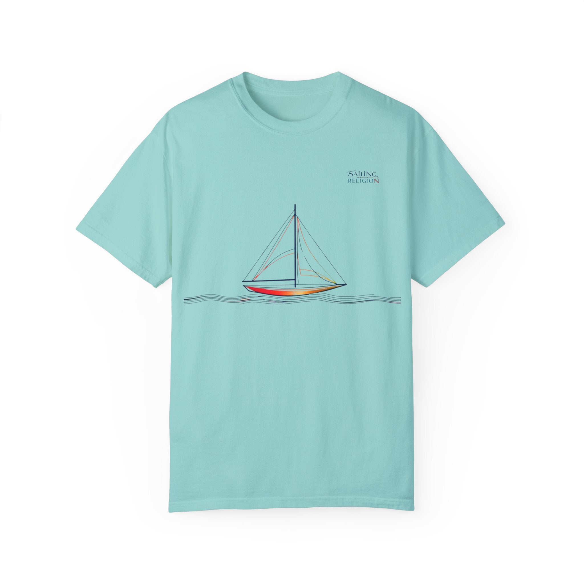 Sailing Religion single line collection unisex T-shirt