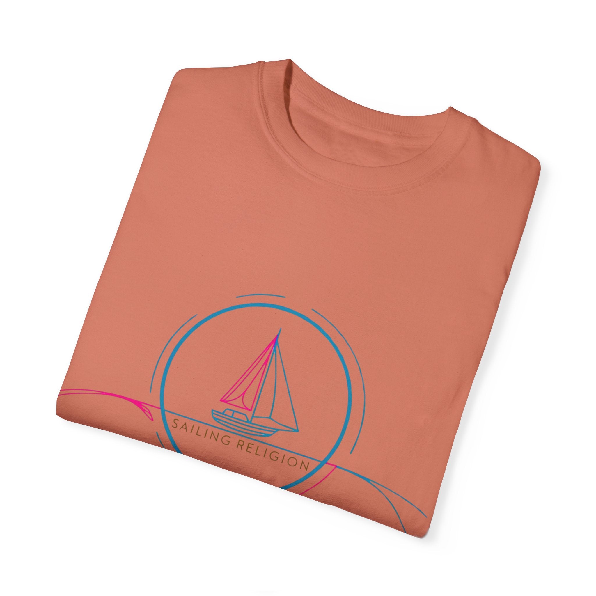 Sailing Religion single line designs collection Unisex T-shirt