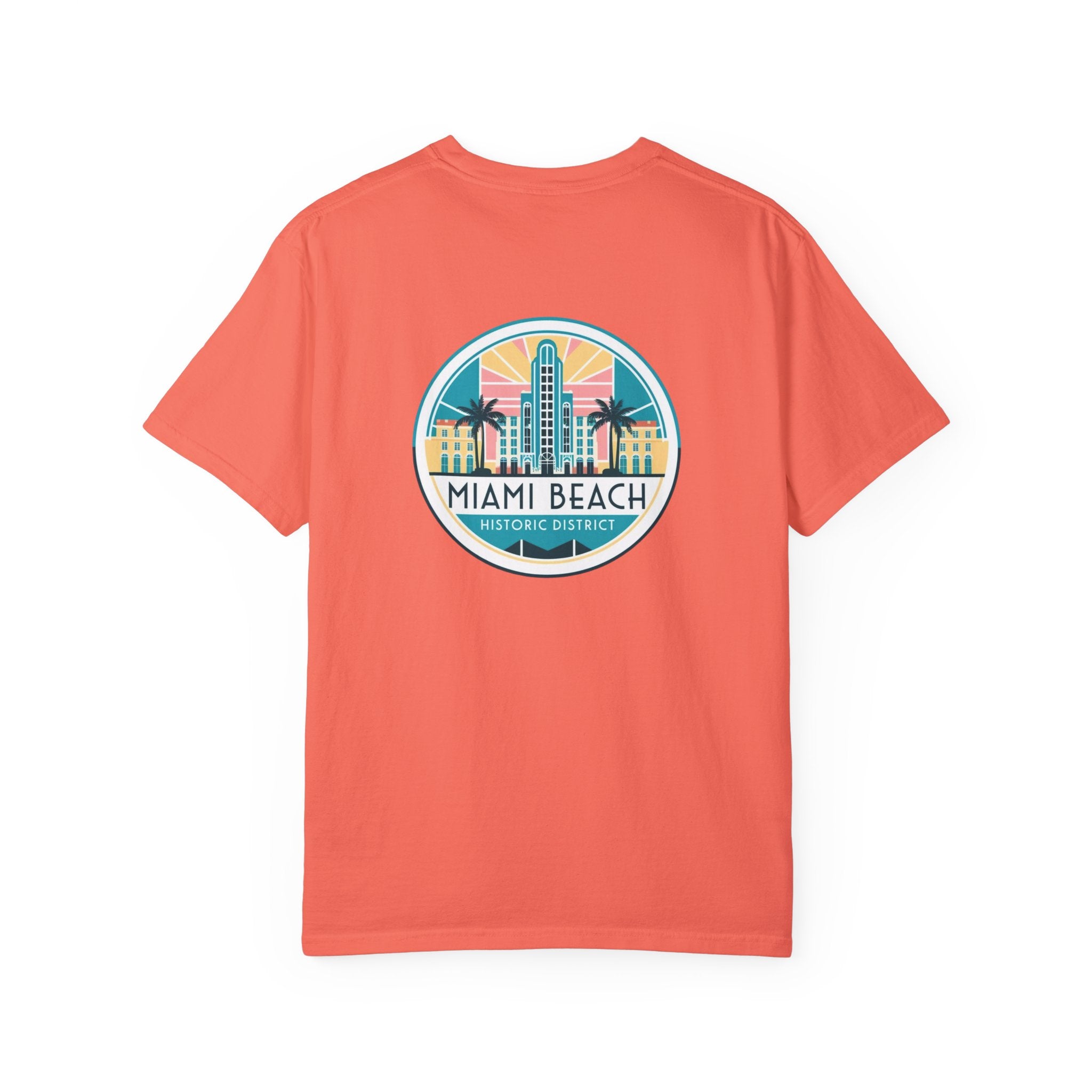 Sailing Religion Miami beach Vibes Eco-Friendly Unisex Garment-Dyed T-Shirt