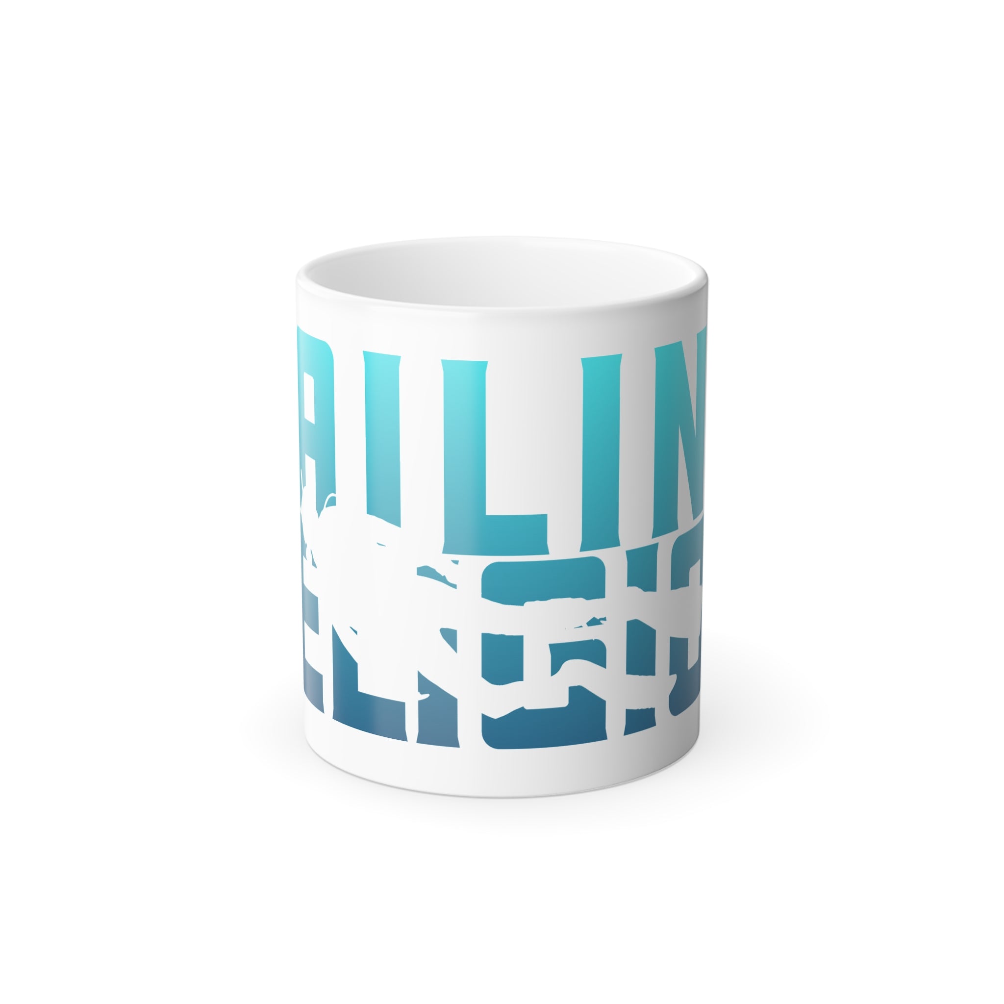 Sailing Religion Color Morphing Mug, 11oz