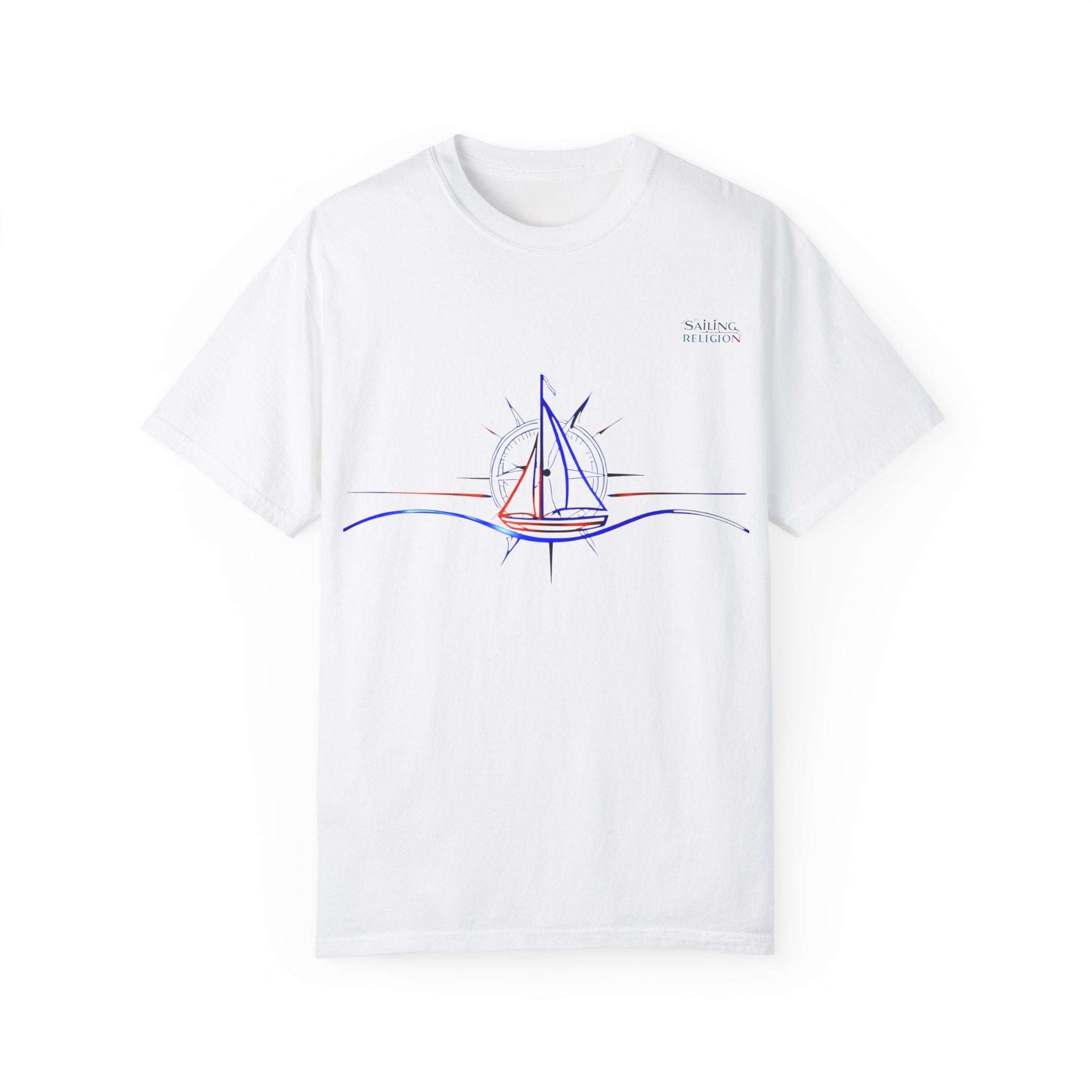 Sailing Religion single line collection designs Unisex Garment T-shirt