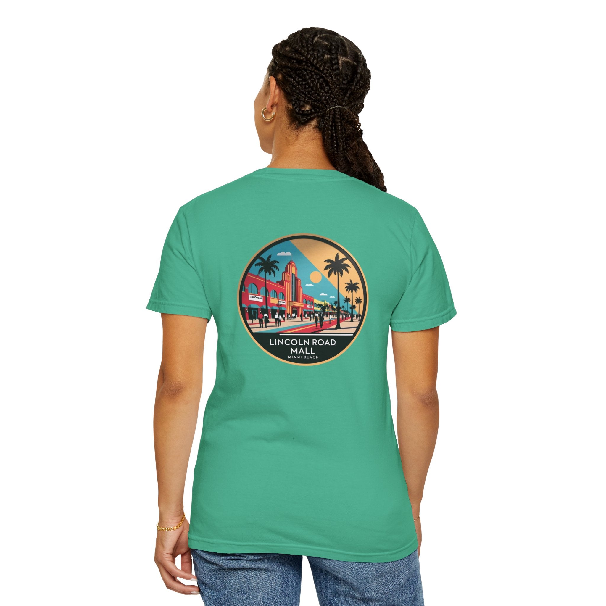 Sailing Religion Miami beach vibes Lincoln Road Mall Graphic Unisex Garment-Dyed T-Shirt