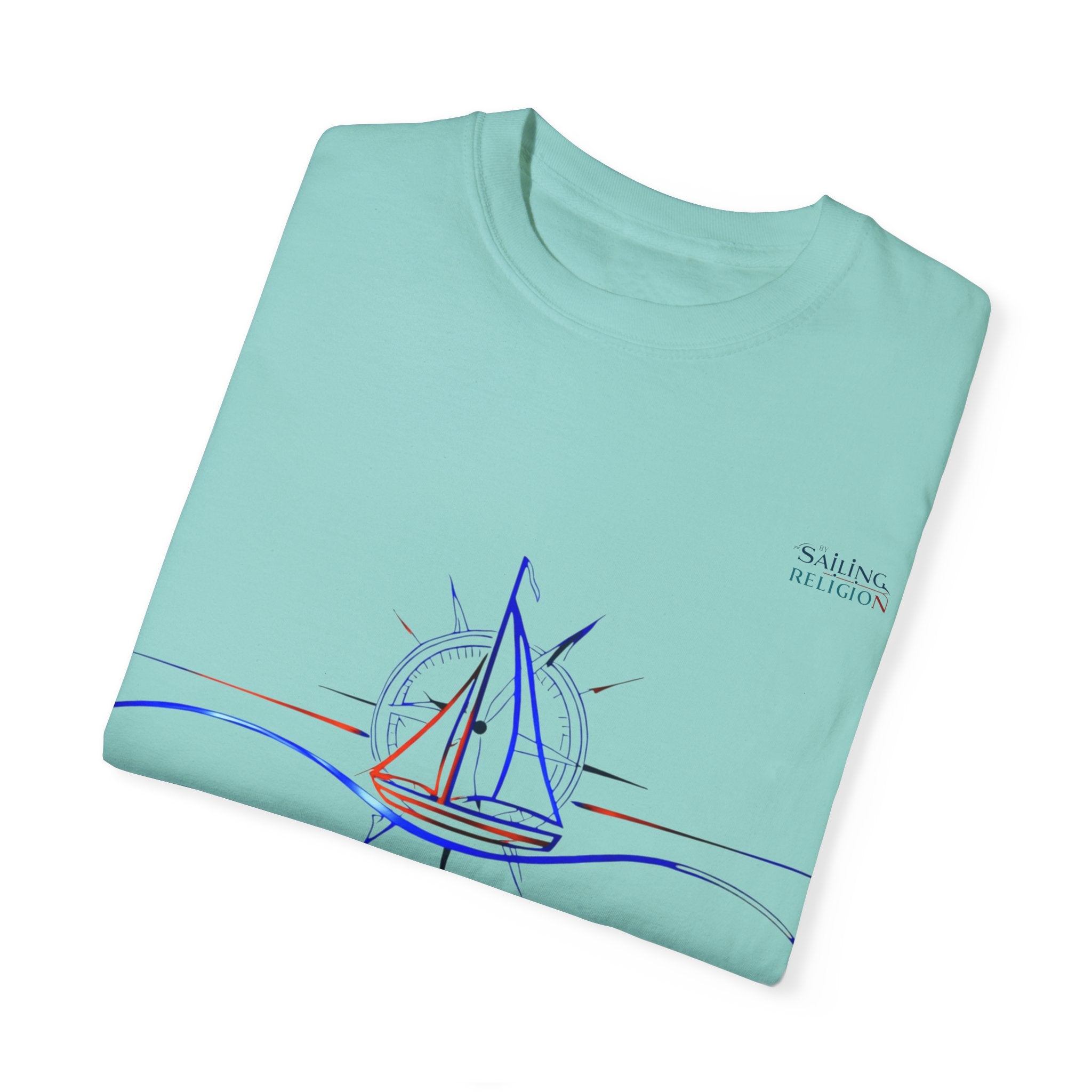 Sailing Religion single line collection designs Unisex Garment T-shirt
