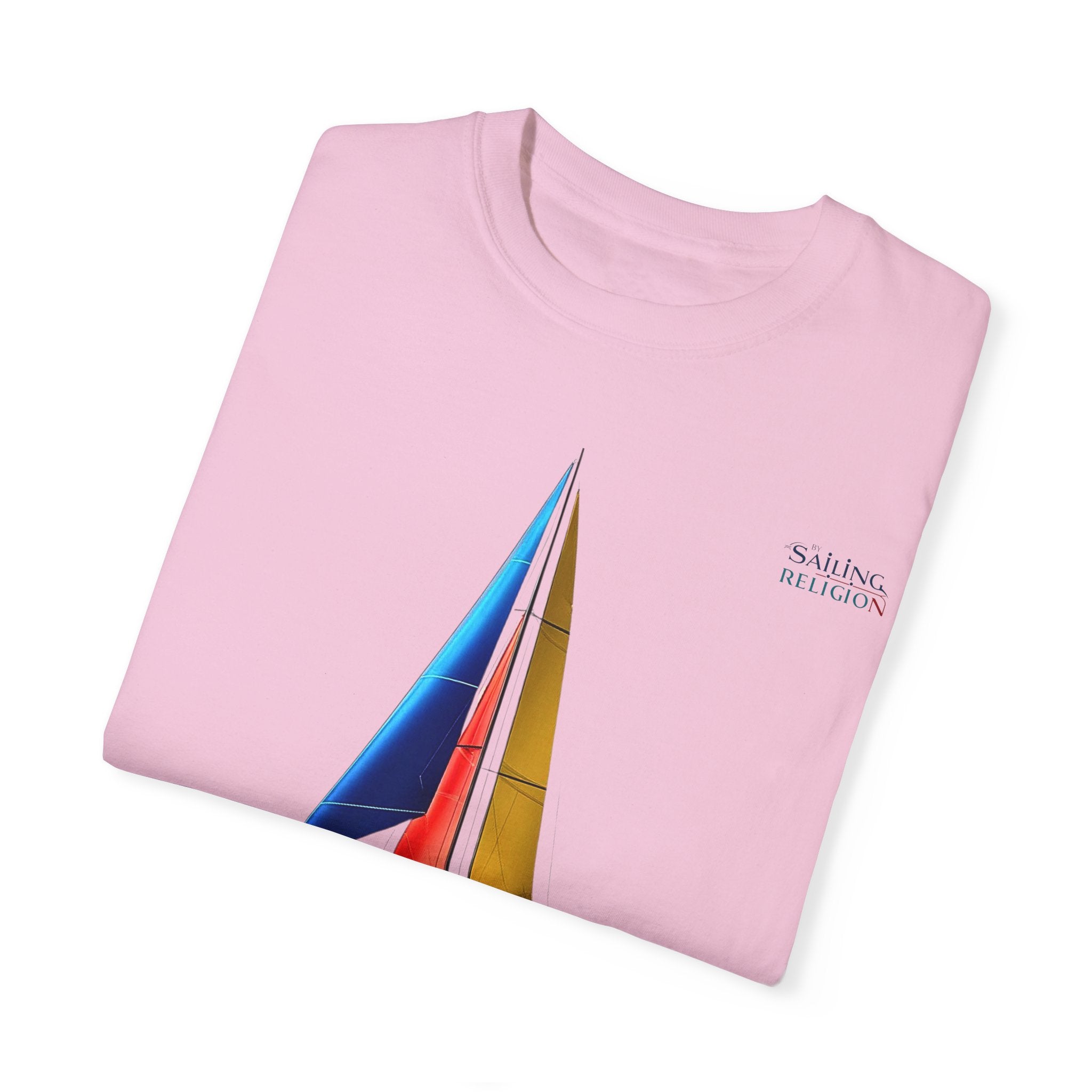 Sailing Religion single line designs Unisex T-shirt