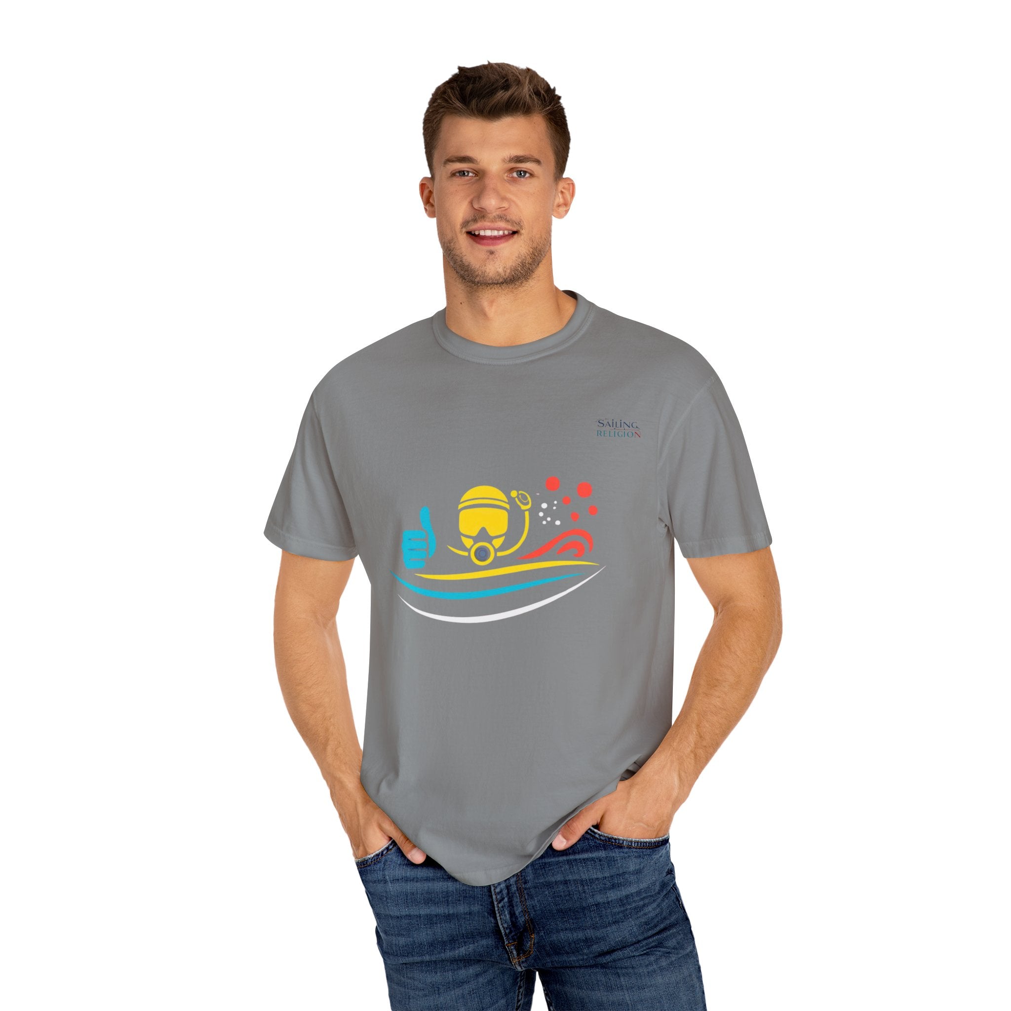 Sailing Religion scuba T-Shirt
