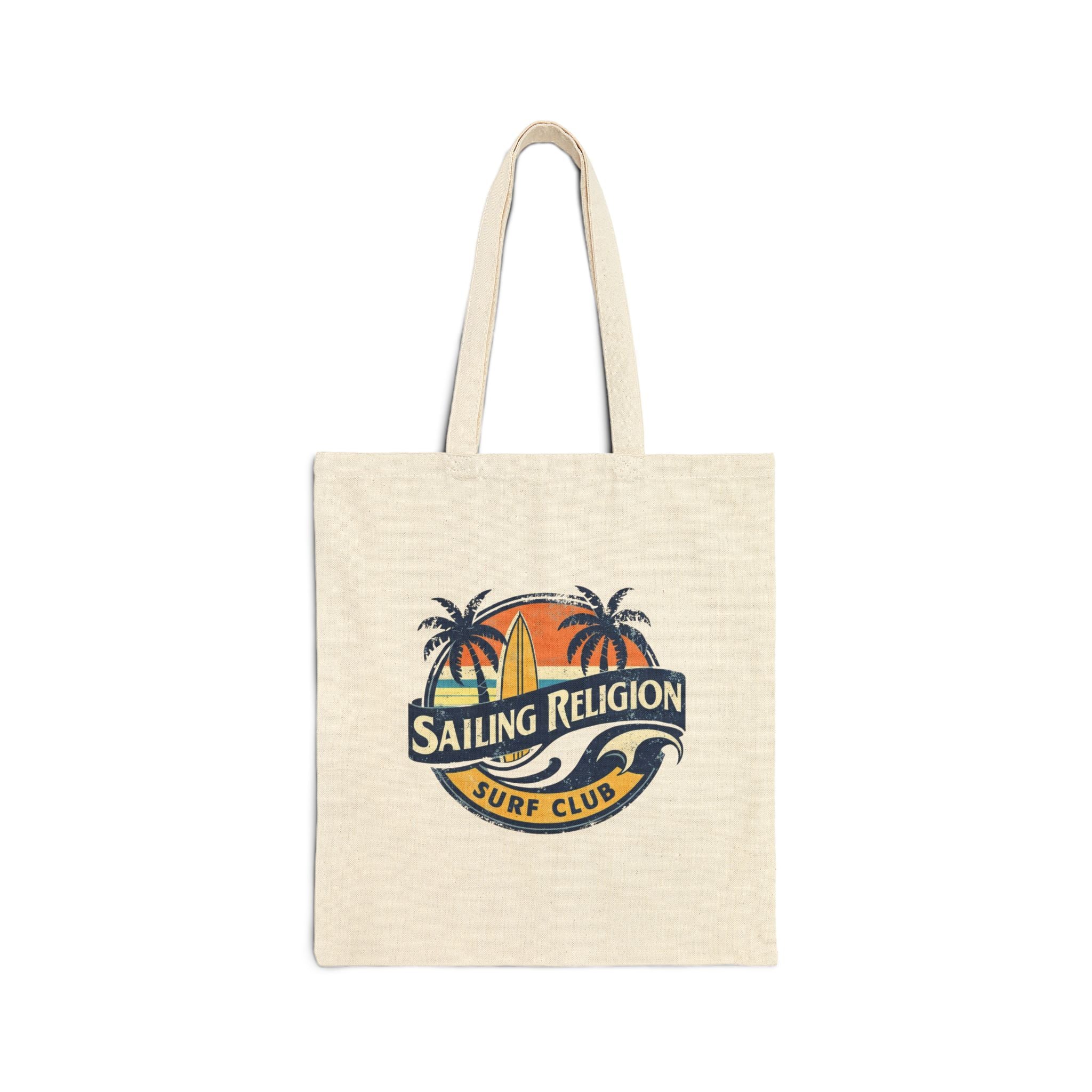 canvas travel tote sail bag marine store Hand Painted Mini or daily commutes Sailboat Carry All Tote Navy