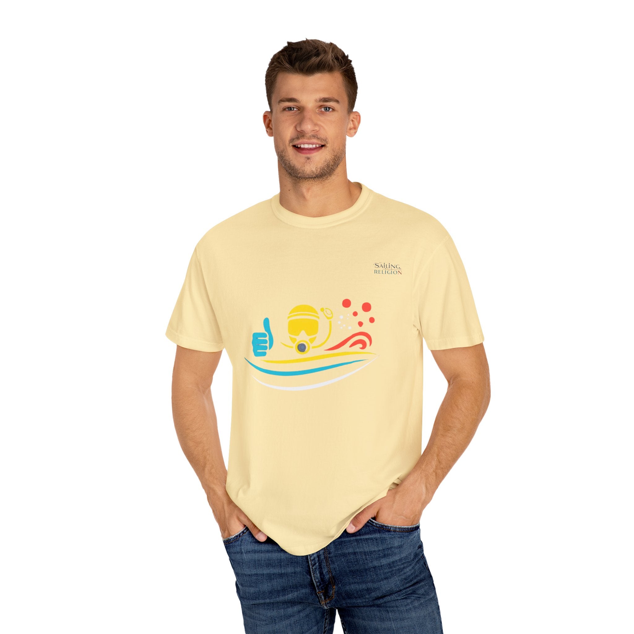 Sailing Religion scuba T-Shirt