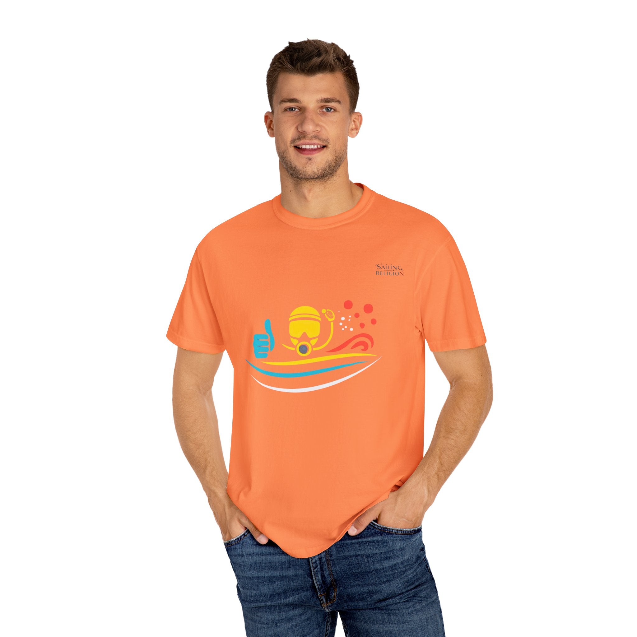 Sailing Religion scuba T-Shirt