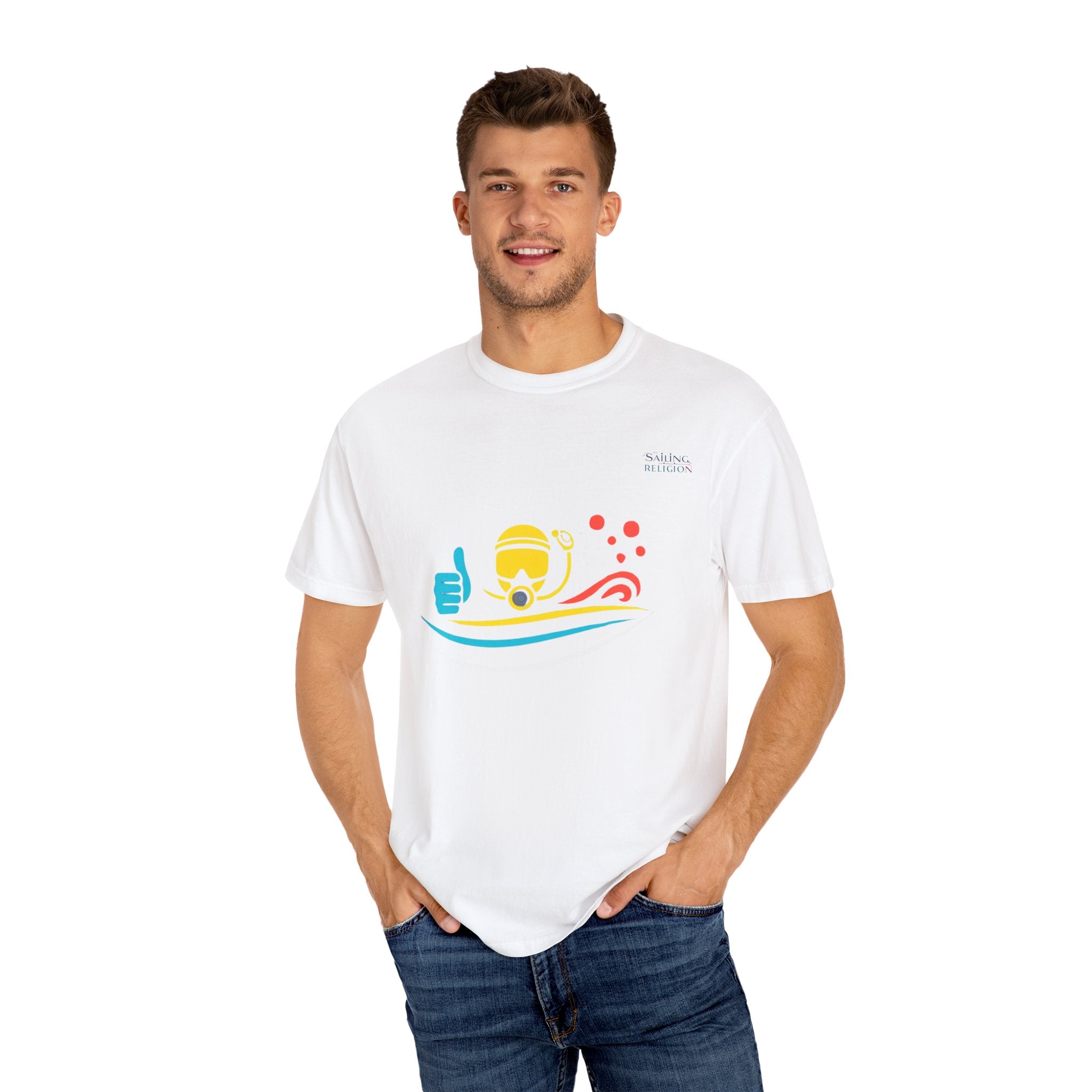 Sailing Religion scuba T-Shirt