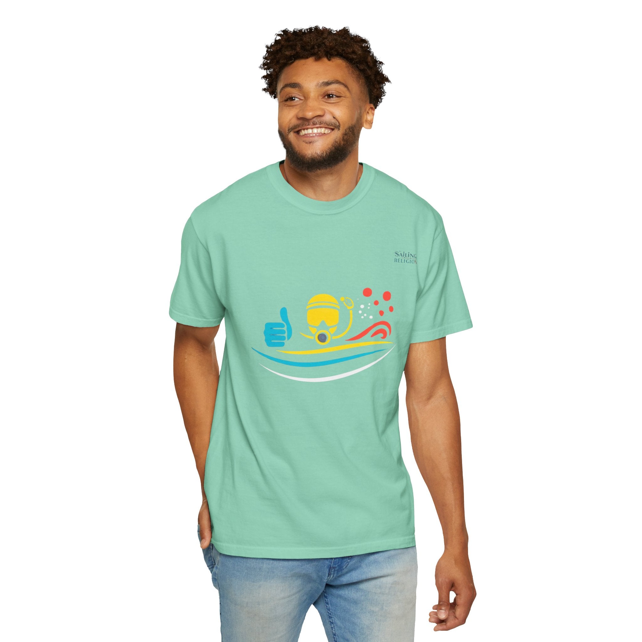 Sailing Religion scuba T-Shirt