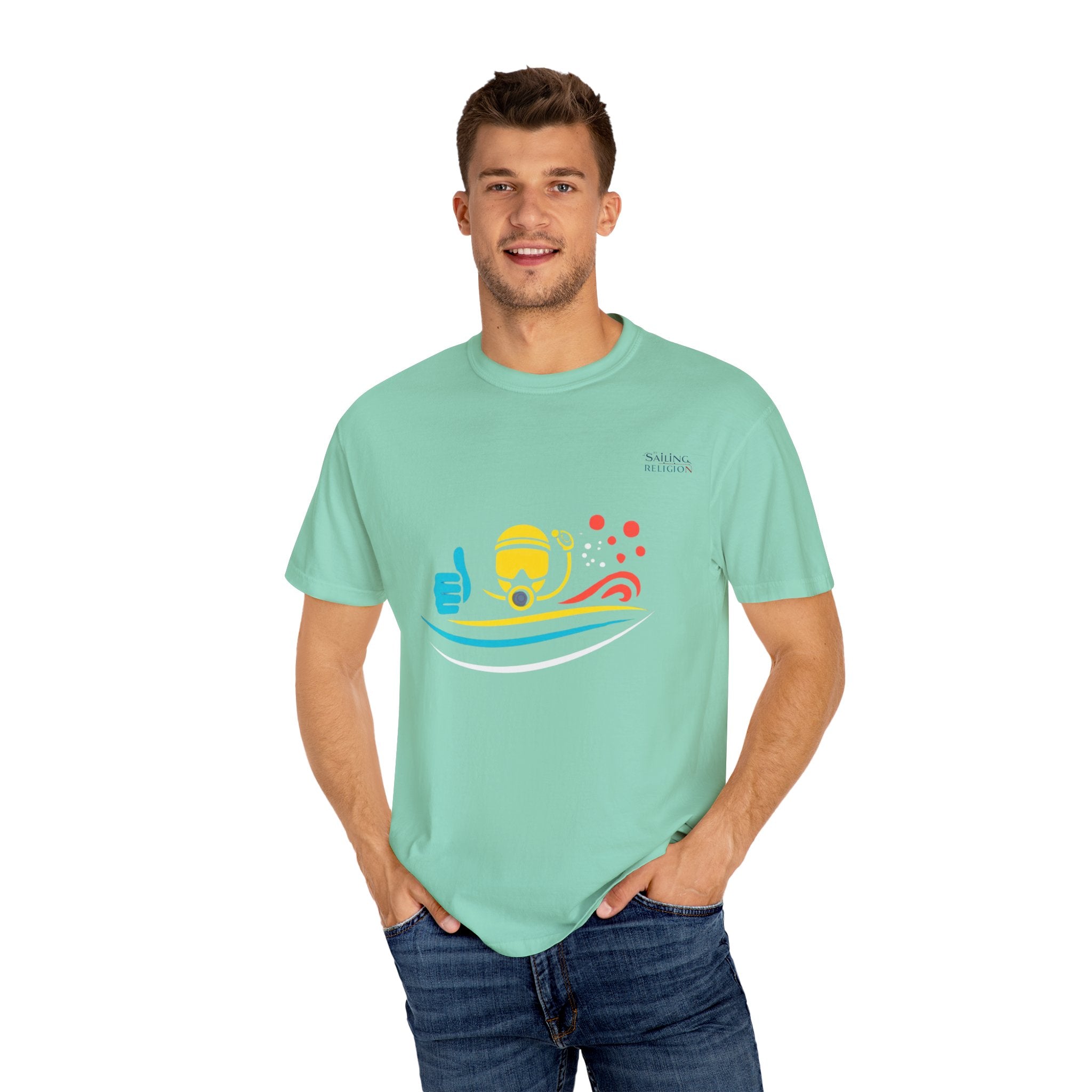 Sailing Religion scuba T-Shirt
